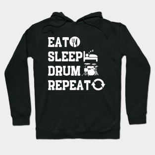 Eat Slee Drum Repeat Hoodie